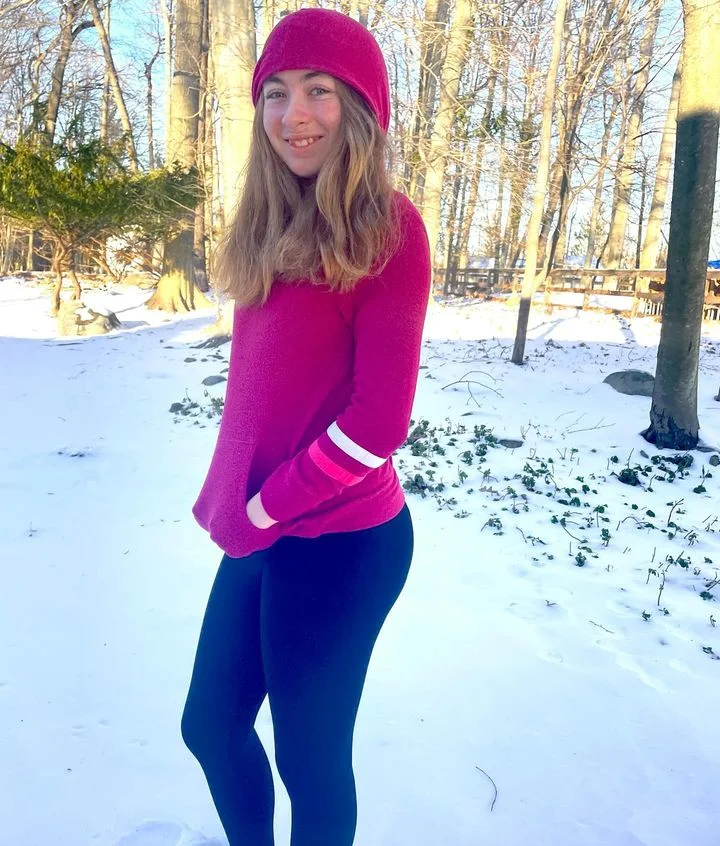 Winter leggings outfit